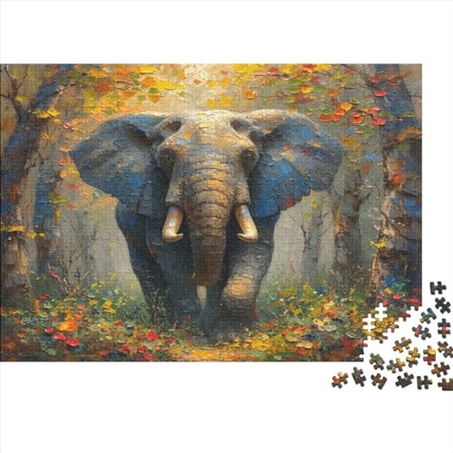 ElefAmeisen Puzzle 1000 Teile,Puzzle Für Erwachsene, Impossible Puzzle, GesKükenlichkeitsspiel Für Die Ganze Familie,Puzzle Legespiel- Erwachsenenpuzzle Puzzel 1000pcs (75x50cm) von CTNEBUIIO