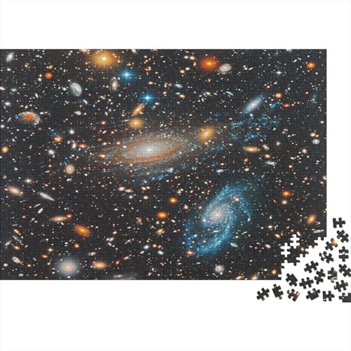 Galaxien Puzzle 1000 Teile,Puzzle Für Erwachsene, Impossible Puzzle,Puzzle 1000 Puzzle Home DekoRatteion Puzzle,Erwachsenenpuzzle Puzzel 1000pcs (75x50cm) von CTNEBUIIO