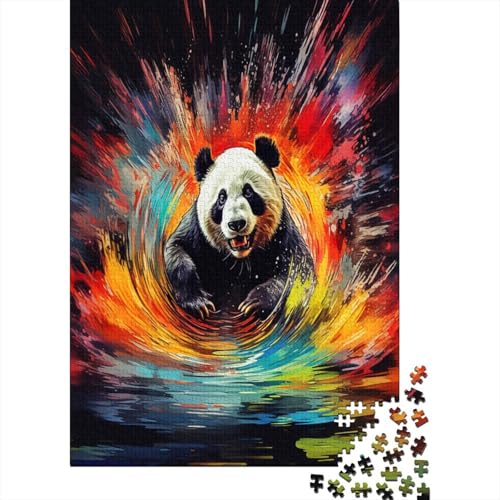 Panda Puzzle 1000 Teile,Puzzle Für Erwachsene, Impossible Puzzle, GesKükenlichkeitsspiel Für Die Ganze Familie,Puzzle Legespiel- Erwachsenenpuzzle Puzzel 1000pcs (75x50cm) von CTNEBUIIO