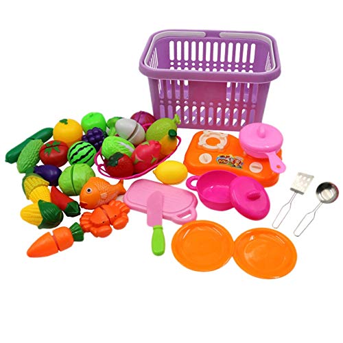 CTRLZS Kinder KüChen Spielzeug Set Kinder Spiel Haus Spielzeug Obst Schnitt Obst Schnitt Obst Spielzeug von CTRLZS