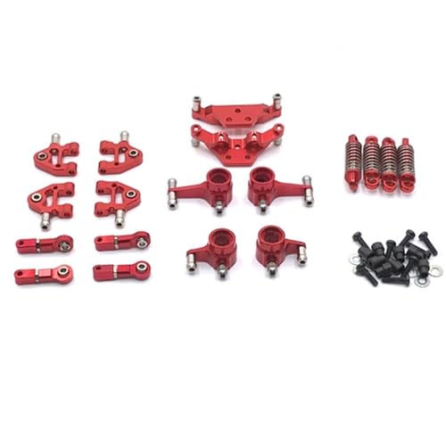 CTVACK Teile aufrüsten Kompatibel Mit Wltoys 284131 K969 K979 K989 K999 P929 Metall-Upgrade-Teile-Set, Aufhängungsarm, Stoßdämpfer, Lenkblock, RC-Autozubehör(Color:3) von CTVACK