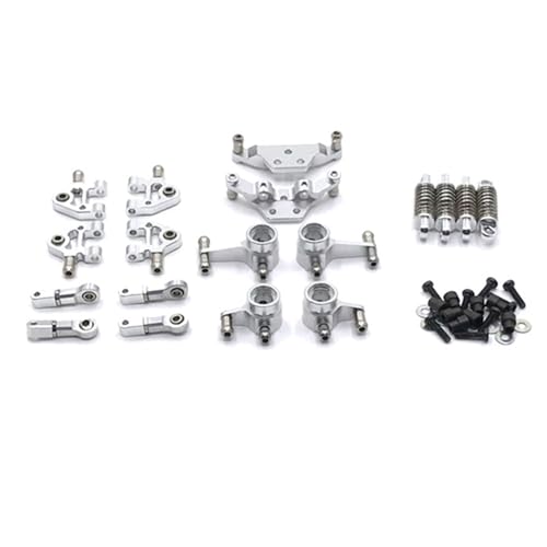 CTVACK Teile aufrüsten Kompatibel Mit Wltoys 284131 K969 K979 K989 K999 P929 Metall-Upgrade-Teile-Set, Aufhängungsarm, Stoßdämpfer, Lenkblock, RC-Autozubehör(Color:5) von CTVACK