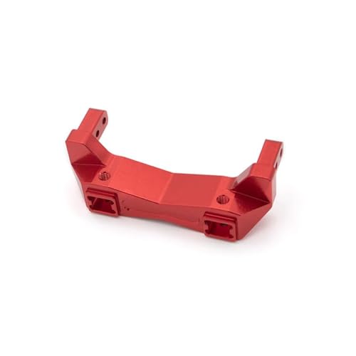 Teile aufrüsten Kompatibel Mit Traxxas Für TRX-4 Für TRX4 Racing Aluminiumlegierung Heckstoßstangenhalterung Upgrades Teile Zubehör Für 1/10 RC Crawler Car (Color : Red) von CTVACK