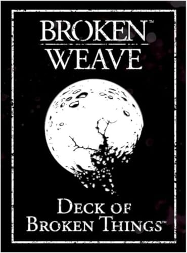 Cubicle 7 - Broken Weave Deck of Broken Things - Ein umfassendes Toolkit für narrative Rollenspiele im Broken Weave Universum - Perfekt für Tabletop-RPG-Fans für 2 bis 5 Spieler ab 14 Jahren von CUBICLE 7