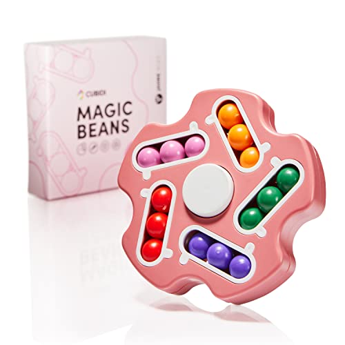 CUBIDI® Original Magic Bean - Komet, Rosa | Spannendes Knobelspiel für Kinder und Erwachsene | Geschicklichkeitsspiel für Mädchen und Jungen ab 6 Jahren von CUBIDI