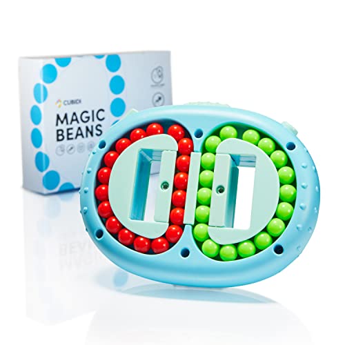 CUBIDI® Original Magic Bean - Blau, doppelt | Spannendes Knobelspiel für Kinder und Erwachsene Jungen und Mädchen ab 6 Jahren von CUBIDI