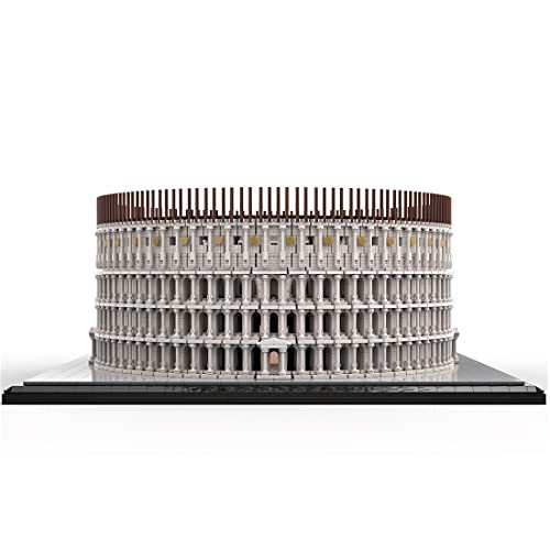 CUBRICKS MOC-58811 Römisches Kolosseum Baumodell-Set, Weltberühmte Bausammlung Bausteine (11371PCS) von CUBRICKS