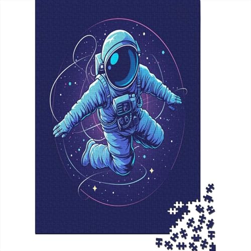 Astronaut Puzzle 1000 Teile Puzzle Für Erwachsene Und Kinder Ab 14 Jahren Puzzel 1000pcs (75x50cm) von CUBSKRIRB