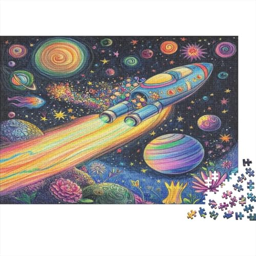 Kosmische Galaxie 1000 Teile Puzzle, Puzzles Für Erwachsene, 1000 Teile Puzzlespiel Für Jugendliche & Erwachsene Puzzlespiel Puzzel 1000pcs (75x50cm) von CUBSKRIRB