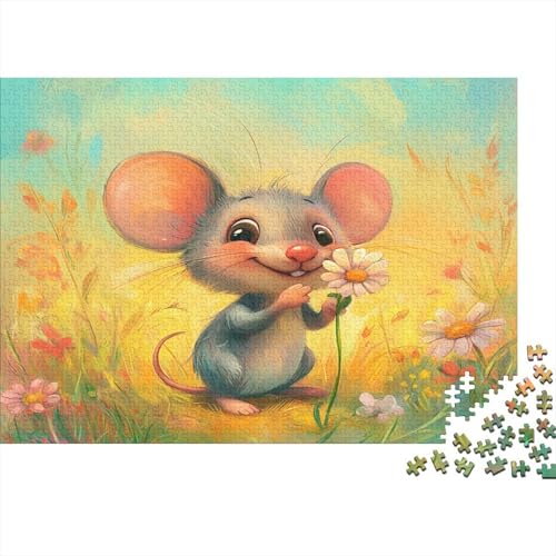 Ratte Puzzle 1000 Teile Erwachsener Kniffel Spaß Für Die Ganze Familie - Abwechslungsreiche 1000 Puzzleteilige Motive Puzzlespiel Erwachsene, Puzzel 1000pcs (75x50cm) von CUBSKRIRB