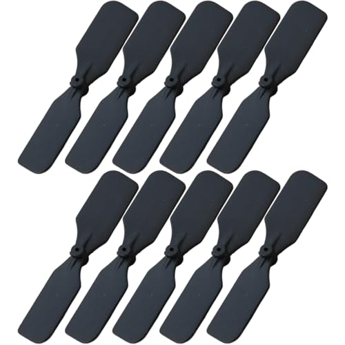 CUCUFA RC -Flugzeugpropeller, 10pcs 1.2 '' aerodynamische Plastikflugzeug -Propeller, Fernbedienung Flugzeugpropeller von CUCUFA