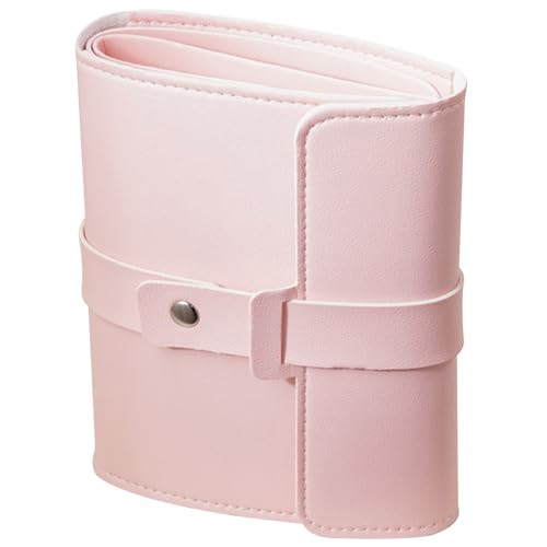 CUCUFA Reise-Ohrring-Hülle Halten 42 Paare Faltbare Ohrring Organizer Buch 4-Layer Tragbarer Ohrringhalter Organizer PU Leder Ohrring Aufbewahrung für Girls Style 3, Reise Ohrring Organizer von CUCUFA