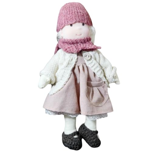 CUCUFA Stoffpuppe, Mini -Stoffpuppen, kleine Stoffpuppe, Babypuppe mit Kleidung, dekorative Puppe für Kinder, süße kleine Puppe von CUCUFA