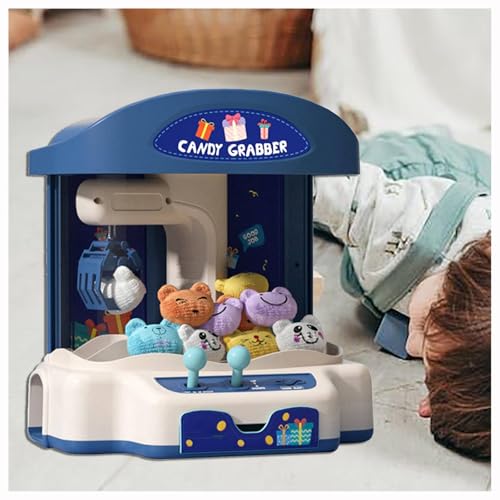 Claw Machine Arcade Game with Music and Light Mini Vending Machine with Doll and Gashapons Christmas Birthday Gifts for Boys,Girls ,A von CUCUKAKA