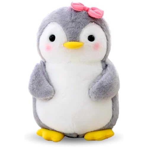 CUEMOON Kuscheltier Pinguin Plüschtier für Mädchen, Stofftier Schmusetier zum Kuscheln & Spielen,Plüschpinguin Geschenke für Jungen Mädchen von CUEMOON