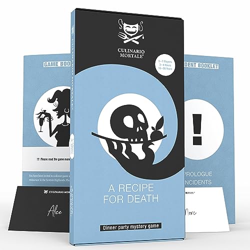 Culinario Mortale A Recipe For Death – Murder Mystery Party Game for 5-7 Players von CULINARIO MORTALE