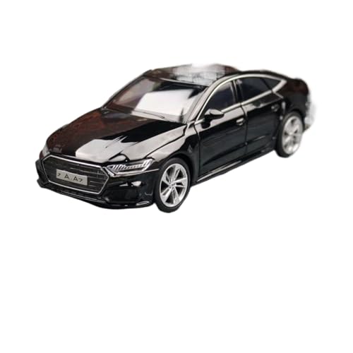 1/32 Für Audi A7 Sportback Quattro Limousine Miniatur Druckguss Legierung Spielzeug Auto Modell Sammlung Modellauto(Schwarz) von CULLDA