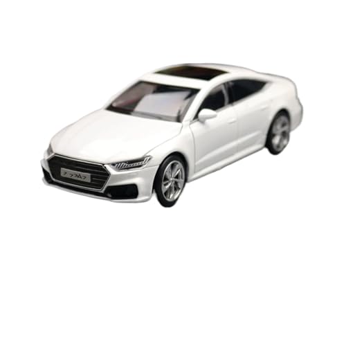 1/32 Für Audi A7 Sportback Quattro Limousine Miniatur Druckguss Legierung Spielzeug Auto Modell Sammlung Modellauto(White) von CULLDA