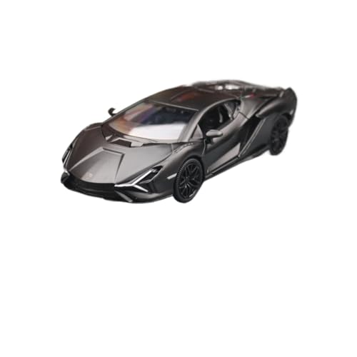 1/32 Für Lamborghini Sian FKP 37 Super Sport Auto Modell 1:32 Diecast Fahrzeug Miniatur Spielzeug Auto Sammlung Modellauto(Schwarz) von CULLDA