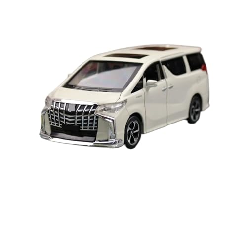 1/32 Für Toyota Alphard MPV Spielzeugauto-Serienmodell, Fortschrittliches Miniatur-Modellauto Aus Legierung Mit Rückzugsfunktion Modellauto(Gold) von CULLDA