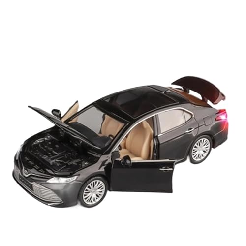 1/32 Für Toyota Camry Legierung Metall Druckguss Auto Modell Desktop Ornamente Auto Modell Simulation Spielzeug Auto Sammlung Modellauto(Schwarz) von CULLDA