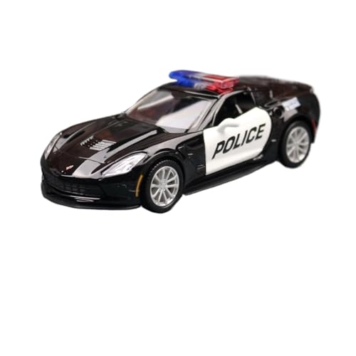 1/36 Für Chevrolet Corvette Grand Sport C7 Automodellsammlung Druckguss-Miniaturspielzeug Mit Rückzug Modellauto(Multi-Colored) von CULLDA