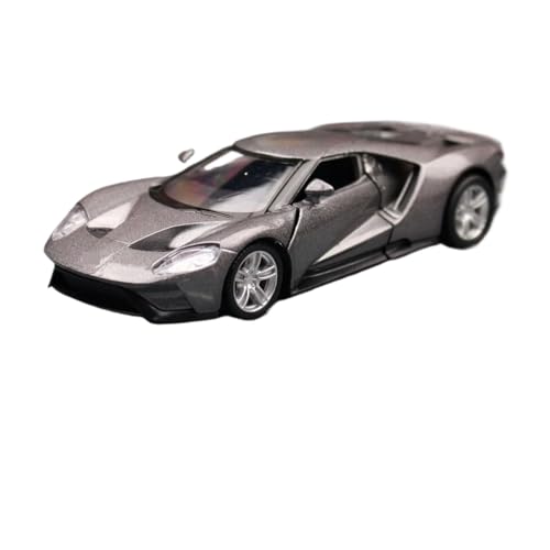 1/36 Für Lamborghini Gallardo LP570-4 Super Sport Spielzeugauto Druckguss Metall Miniaturmodell Mit Pull Back Modellauto(Gray) von CULLDA