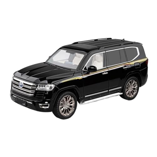 1:18 Modell Für Toyota Land Cruiser LC300 SUV Legierung Auto Druckguss Modell Geburtstag Jugend Trendige Ornamente Modellauto(Schwarz) von CULLDA