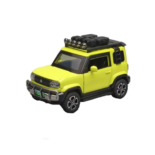 1:24 Für Baojun Yep SUV New Energy Car Legierungs-Druckgussmodell Mit Ton- Und Lichtornamenten, Sammlungsraumdekoration Modellauto(D) von CULLDA