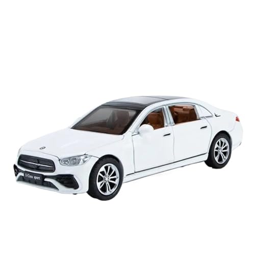 1:32 Für Benz E-Klasse E300 L Legierung Automodell Simulation Metall Automodell Sammlung Spielzeug Fortschrittliches Automodell Modellauto(White) von CULLDA