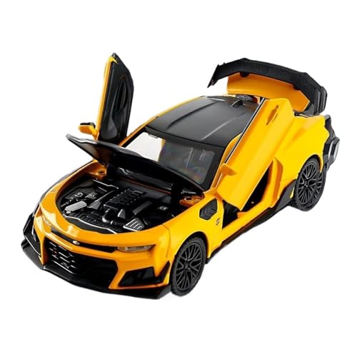 1:32 Für Chevrolet Camaro Hornet Sportwagen, Legierungs-Druckgussmodell Mit Sound, Trendiges Dekoratives Spielzeug Modellauto von CULLDA