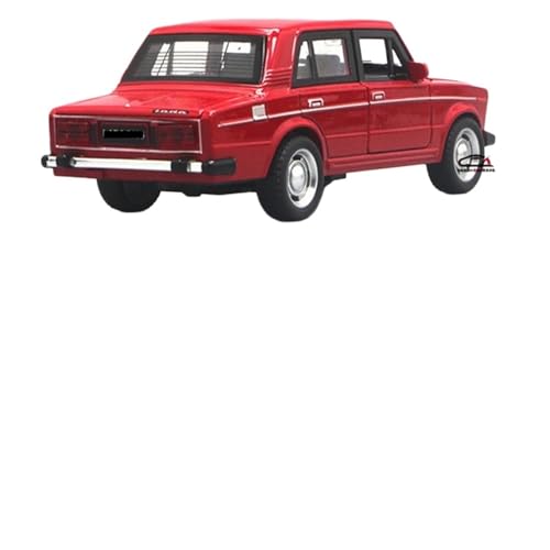 1:32 Für Lada NIVA Klassische Auto Legierung Auto Druckguss Metall Spielzeug Fahrzeuge Hohe Simulation Auto Modell Desktop Ornamente Modellauto(Rot,B) von CULLDA