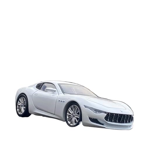 1:32 Für Maserati Alfieri Coupe, Legierungs-Sportwagenmodell, Druckguss-Metallauto-Sammlung, Hochsimuliertes Spielzeugauto Modellauto(White) von CULLDA