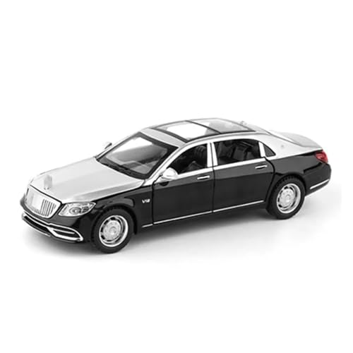 1:32 Für Maybach S650 Luxusauto Legierung Automodell Druckguss Metall Spielzeugauto Simulation Automodell Sammlung Geschenk Modellauto(Silber) von CULLDA