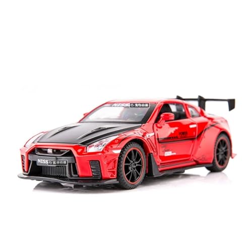 1:32 Für Nissan Skyline Ares GTR R34 Legierung Klassisches Sportwagenmodell Druckguss-Metallauto-Spielzeugmodell Hohe Simulationsdetails Modellauto(E) von CULLDA