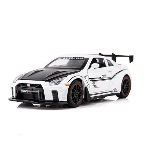 1:32 Für Nissan Skyline Ares GTR R34 Legierung Klassisches Sportwagenmodell Druckguss-Metallauto-Spielzeugmodell Hohe Simulationsdetails Modellauto(F) von CULLDA