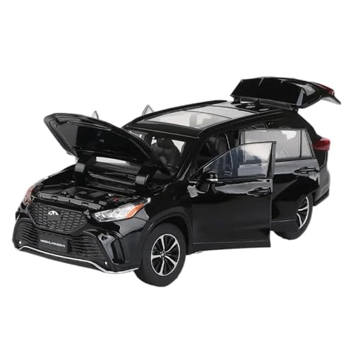 1:32 Für Toyota Highlander XSE SUV Modellauto Aus Aluminiumguss Mit Simuliertem Klang Und Licht Modellauto(A) von CULLDA