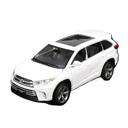 1:32 Für Toyota Highlander XSE SUV Modellauto Aus Aluminiumguss Mit Simuliertem Klang Und Licht Modellauto(E) von CULLDA