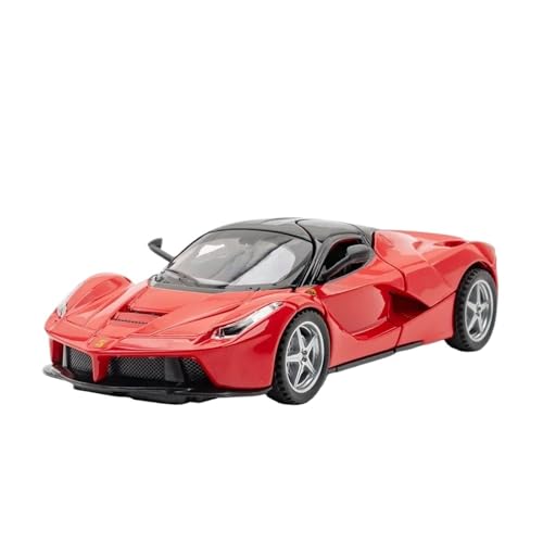 1:32 Maßstab Für Ferrari Laferrari Modell Aus Aluminiumguss Mit Klang- Und Lichteffekten Modellauto(Rot) von CULLDA