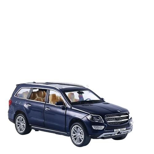 High-End-Metallautomodell 1:32 Für Mercedes-Benz GL GL500 SUV Legierungsdruckguss-Automodell Hochsimulations-Spielzeugauto-Automodell Modellauto(Blau) von CULLDA