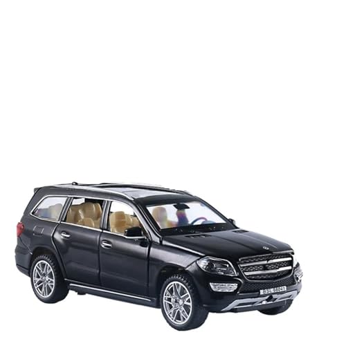 High-End-Metallautomodell 1:32 Für Mercedes-Benz GL GL500 SUV Legierungsdruckguss-Automodell Hochsimulations-Spielzeugauto-Automodell Modellauto(Schwarz) von CULLDA