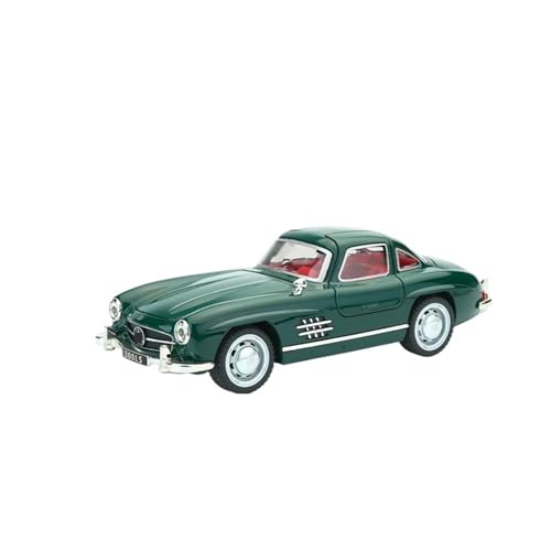 Legierung Auto 1:32 Für Benzs 300SL Modell Druckguss Metall Klassische Fahrzeuge Auto Modell Simulation Sound Licht Sammlung Modellauto(Grün) von CULLDA