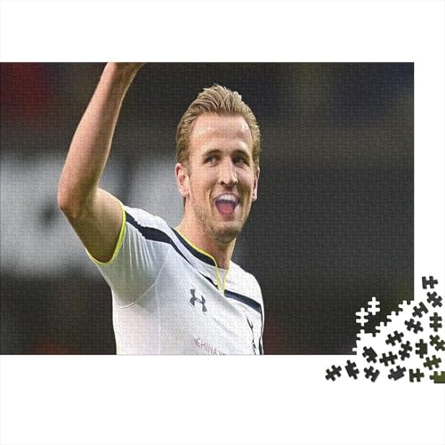 CULPRT Harry Kane Holzpuzzles Erwachsene 1000 Teile Geburtstagsgeschenk Educational Game Wohnkultur Family Challenging Games Stress Relief 1000pcs (75x50cm) von CULPRT