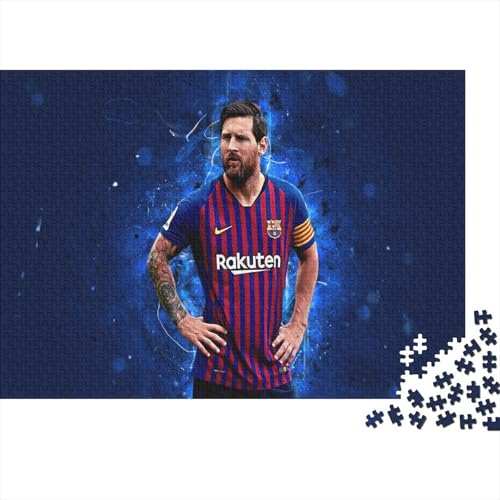 CULPRT Messi Holzpuzzless Für Erwachsene 500 Teile Wohnkultur Lernspiel Family Challenging Games Geburtstagsgeschenk Stress Relief Toy 500pcs (52x38cm) von CULPRT