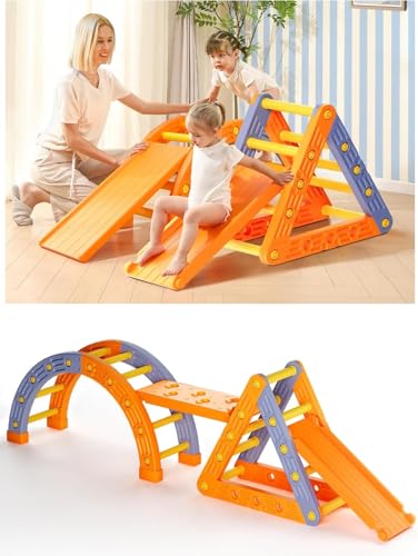 CUPCHID Montessori Indoor Spielset: Plastik Klettergerüst für Kleinkinder und Kinder,Leicht und tragbar, maximale Tragkraft 50 kg CUPCHID Montessori Indoor Spielset: Plastik Klettergerüst für Kleinkinder und Kinder,Leicht und tragbar, maximale Tragkraft 50 kg von CUPCHID