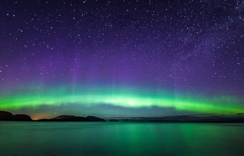 Personalisiertes Holzpuzzle mit 500 Teilen für Erwachsene nach Foto – Gestalten Sie Ihre eigenen Bildgeschenke, Berge, Nordlichter, 52 x 38 cm Personalisiertes Holzpuzzle mit 500 Teilen für Erwachsene nach Foto – Gestalten Sie Ihre eigenen Bildgeschenke, Berge, Nordlichter, 52 x 38 cm von CUREW