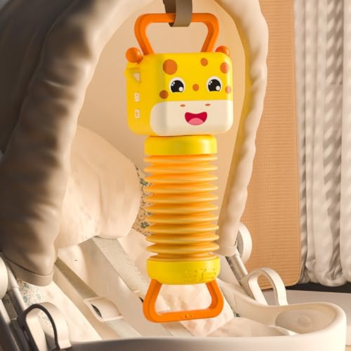 Giraffen-Akkordeon-Baby-Spielzeug, frühe Entwicklung, pädagogisches Säuglingsmusikspielzeug, Akkordeon-Musikinstrument, Cartoon, niedlicher Handgriff, Baby-Spielzeug für Kleinkinder, Baby-Geschenke, von CUSROS