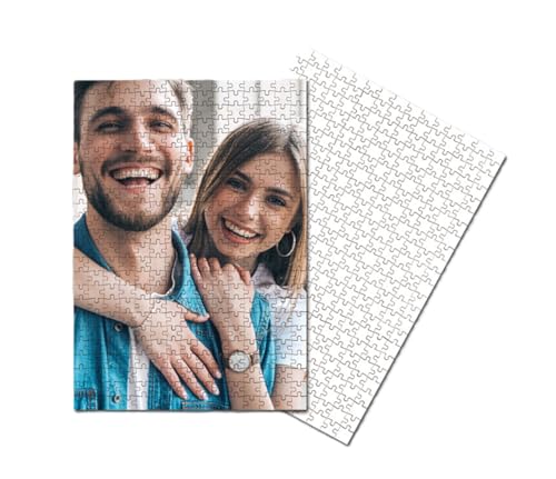 Personalisiertes Puzzle A3 29 x 41 cm mit Foto, personalisiertes Puzzle mit Bildern und Text, Größe des Puzzles 29 x 41 cm. (360 Dübel) von CUSTOM PRINT SHOPPING