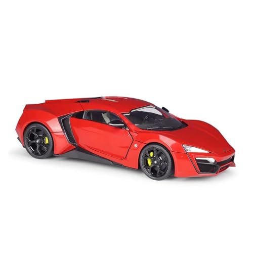 CUTSUGOK maßstabsgetreues Auto 1:18 Für Lykan HyperSport Automodell Simulation Legierung Druckguss Automodell Geeignete Sammlung Modellfahrzeug zum Sammeln von CUTSUGOK