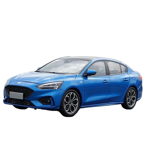 CUTSUGOK maßstabsgetreues Auto 1:18 for Changan Ford Focus 2020, Legierungsautomodell, Druckgussautomodell, Fertigautomodell Modellfahrzeug zum Sammeln von CUTSUGOK